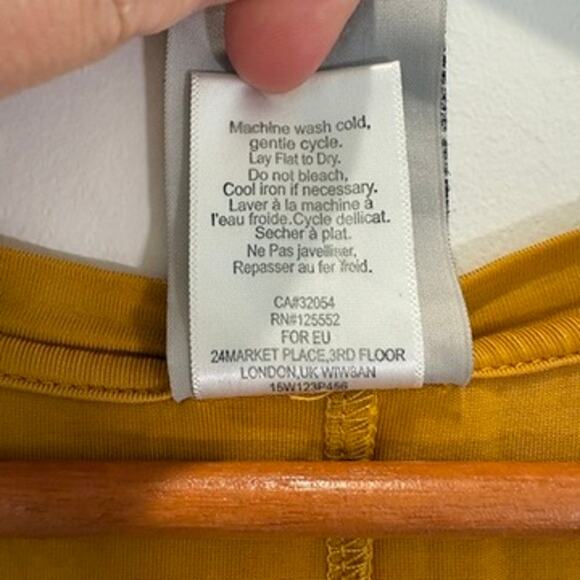 Left Coast by Dolan Anthropologie Dress Women’s XS T-Shirt Sheath Pockets Casual - Picture 9 of 14